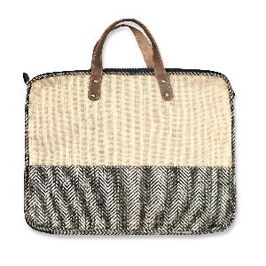 Recycle Eco-friendly Jute Fabric Office Bag