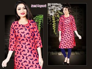 Digital printed kurti