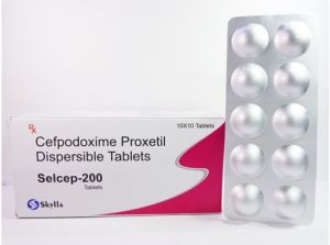 CEFPODOXIME PROXETIL DISPERSIBLE TABLETS