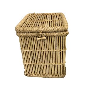 Handmade Bamboo Laundry Basket For Home