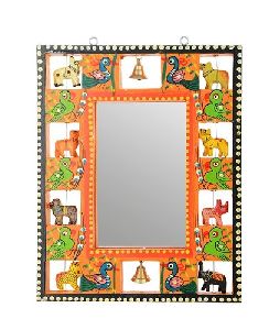 Wooden Handicraft Mirror