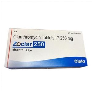 Zoclar Clarithromycin (250mg) Tablet