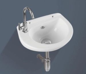 Ceramic Simple Wall Mounted Wash Basin