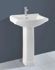 Ceramic Swiss Pedestal Wash Basin