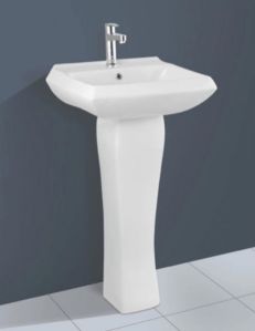 Ceramic Tash Pedestal Wash Basin