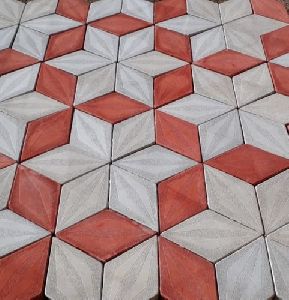 Cement Interlocking Parking Floor Tiles