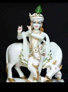 Marble Krishna Statue