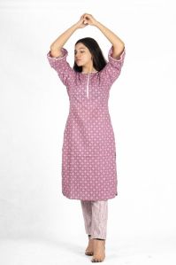 Ladies Party Wear Kurta Pant Set