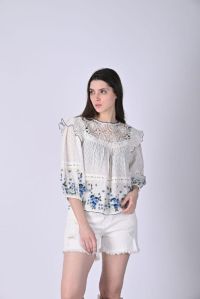 Womens Sefina Blouse Top