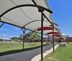 walkway covering structure