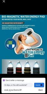 Bio magnetic water pad