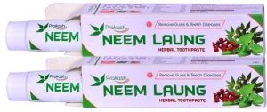 2 Piece Neem Laung Herbal Toothpaste Set