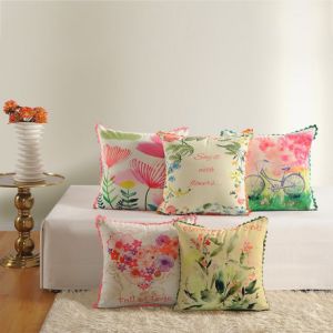 Cotton Casement Pillow Cover