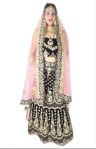 heavy embroidered lehenga