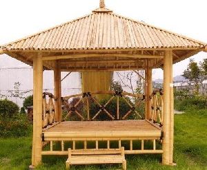 bamboo huts