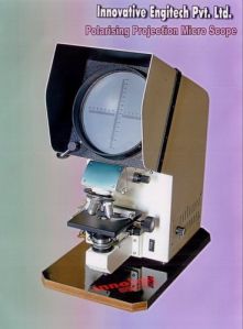 Polarising Projection Microscope