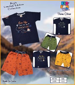 k-279 Hosiery Shorts Set for Boys