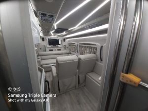 Vanity van with Toilet Bathrooms and