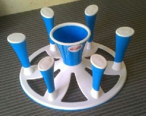 Plastic Portable Glass Holder