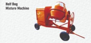 Cement Concrete Mixer Machine Half Bag