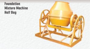 Foundation Mixer Machine Half Bag