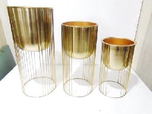 Metal Flower Pots