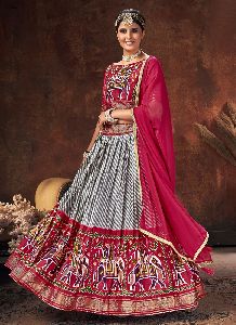 Velvet Lehenga Choli