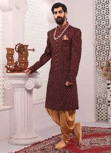 Velvet Sherwani