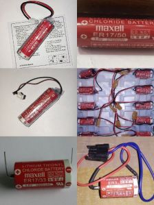 MAXELL LITHIUM BATTERIES