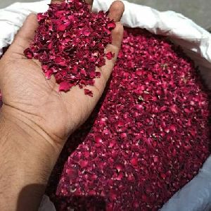 Dried Red Rose Petals