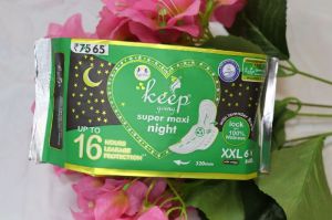 ENGLISH BROWNE KEEP GOING SANITARY PAD SUPER MAXI 320MM