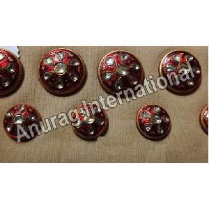 Kundan Sherwani Buttons