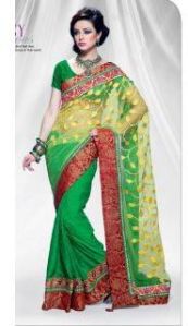 Net Jacquard Saree