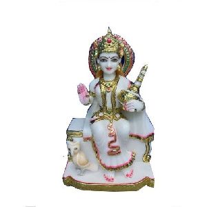 Marble Maa Laxmi Statue