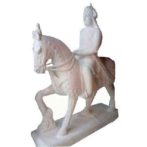 Marble Maharana Pratap Statue