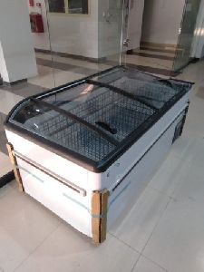 Commercial Island Display Freezer