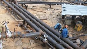 SS & MS Industrial Pipe Line Fabrication Services with Valves