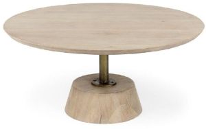 Wooden Round Coffee Table