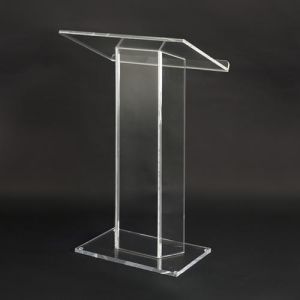 acrylic podium