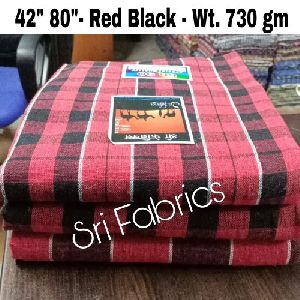 Red Black Cotton Bed Sheets