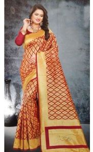 fancy silk saree