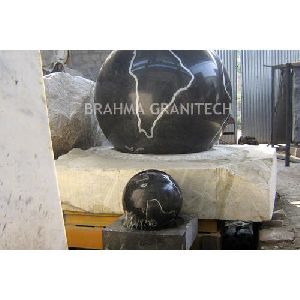 Granite Swimming Ball Fountain
