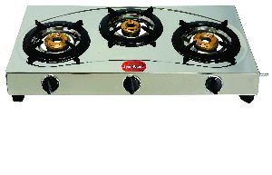 Jyoti Flame Triple Cook 3 Burner Gas Stove