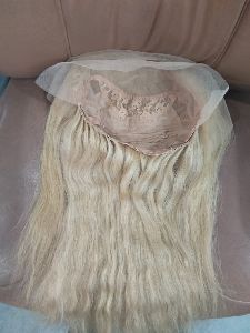 Front Lace Wig Blonde Colour