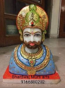 Marble Khatu Shyam Ji Statue