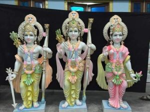 Marble Ram Darbar Statue