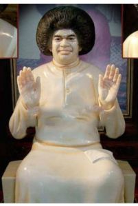 Marble Sathya Sai Baba Statue