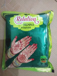 Relation Henna powder