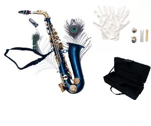 Rmze Professional Alto Brass Peacock-Gold Saxophone