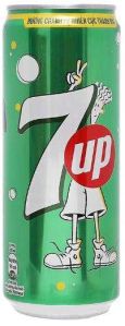 7UP Soft Drink Can